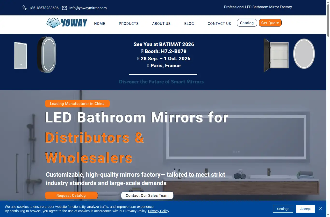 yowaymirror.com homepage screenshot