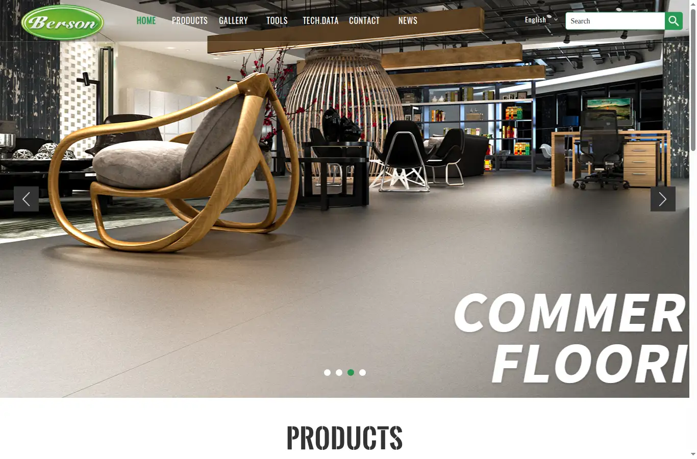 bersonglobal.com homepage screenshot