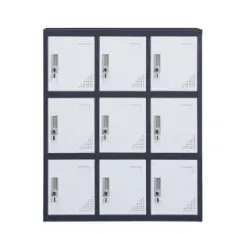 9 Door Mini Steel Locker