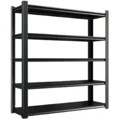 4 Tier Heavy Duty Boltless Metal Shelving