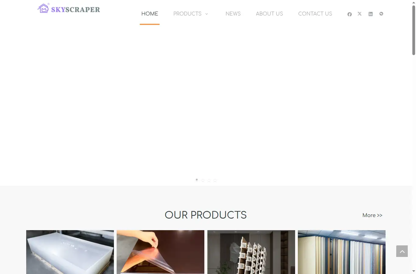 skyscraperdecor.com homepage screenshot
