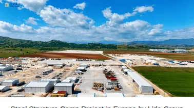 Steel Structure Camp Project in Europe by Lida Group