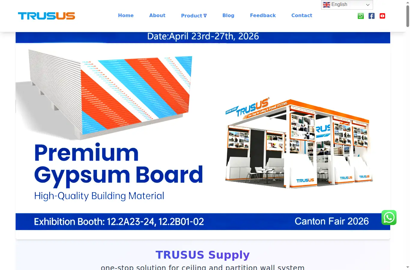 trusus.com homepage screenshot