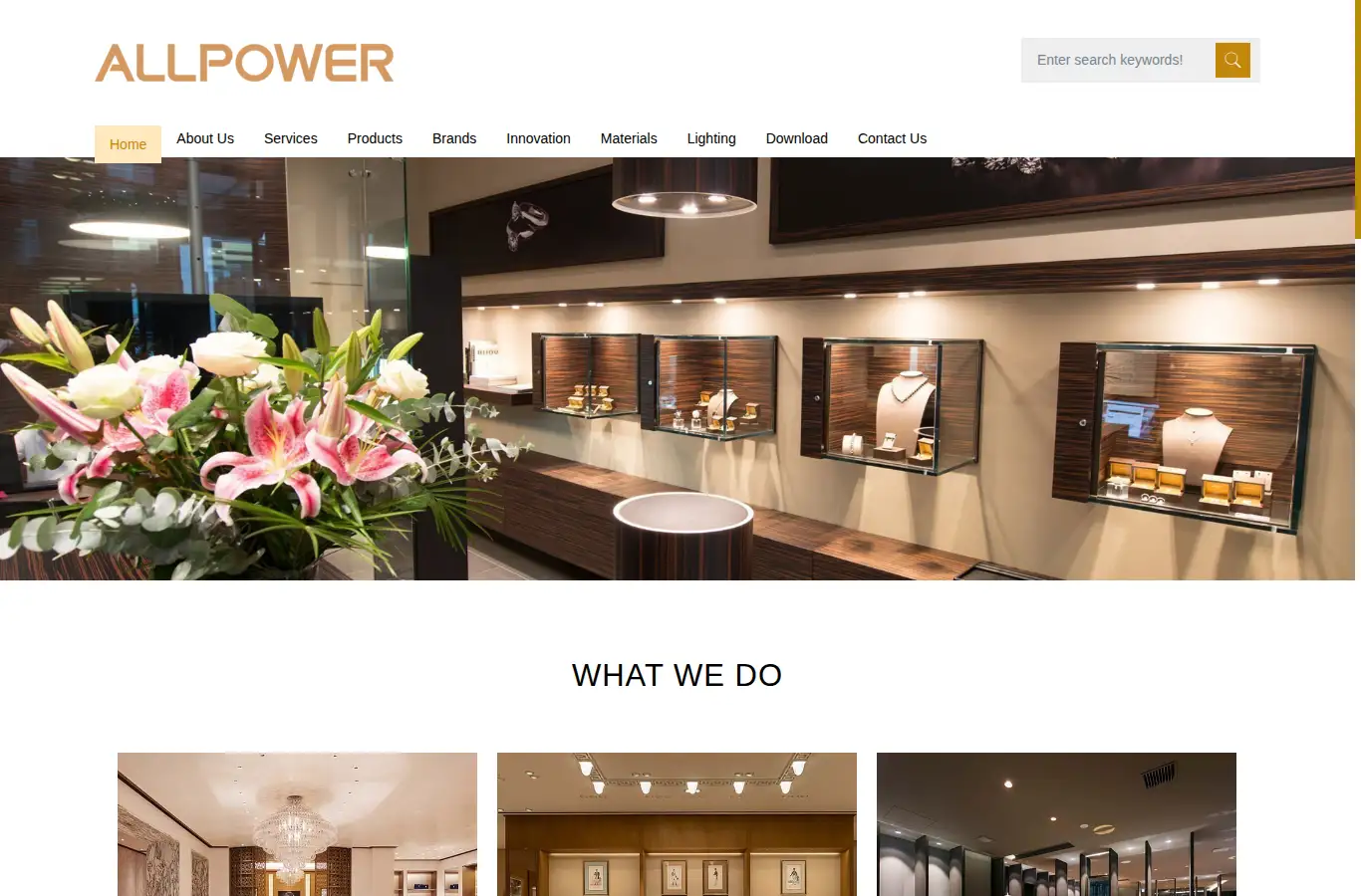 allpower.com.cn homepage screenshot