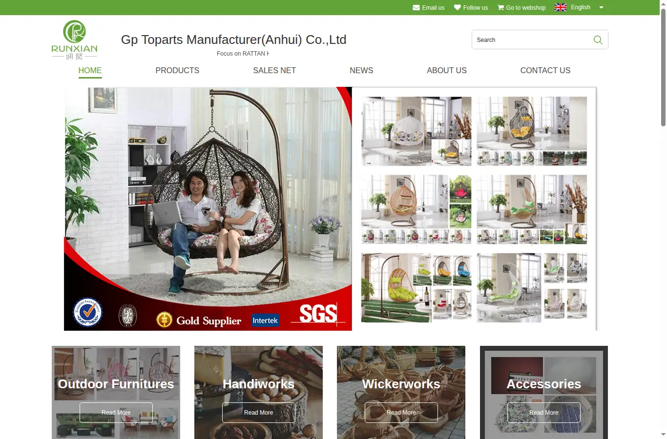 gptoparts.com homepage screenshot