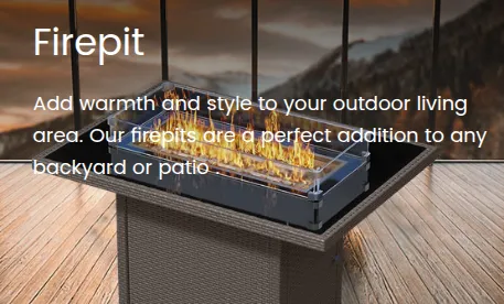 Firepit<br><br><font>Add warmth and style to your outdoor living area. Our firepits are a perfect addition to any backya