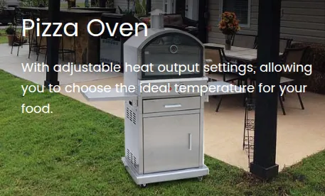 Pizza Oven<br><br><font>With adjustable heat output settings, allowing you to choose the ideal temperature for your food