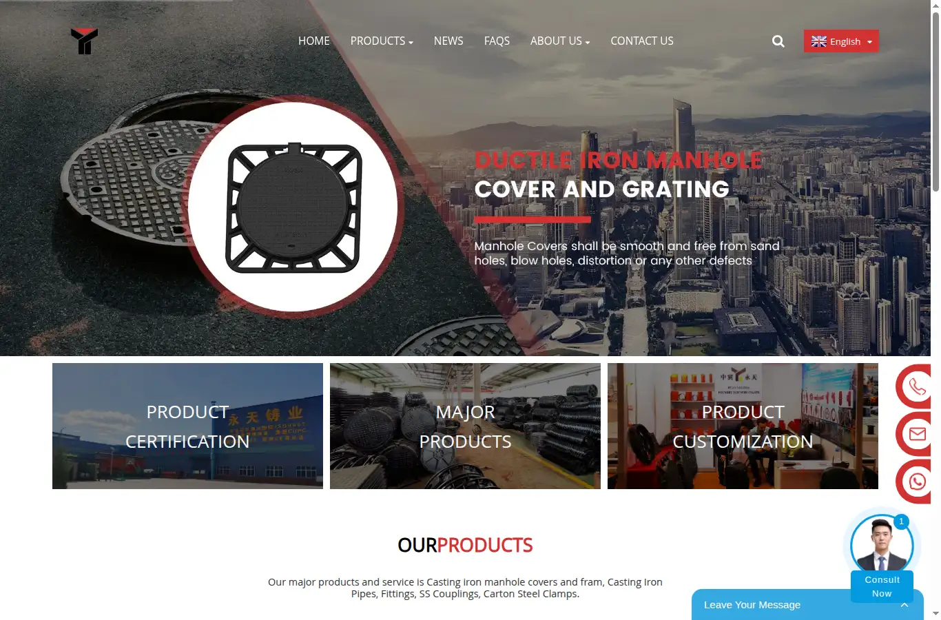 yt-cast.com homepage screenshot