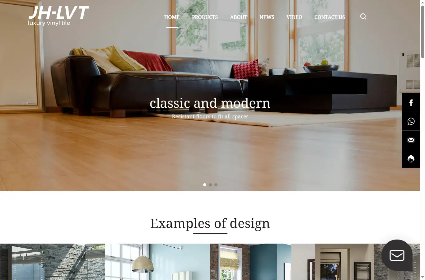 jh-lvt.com homepage screenshot