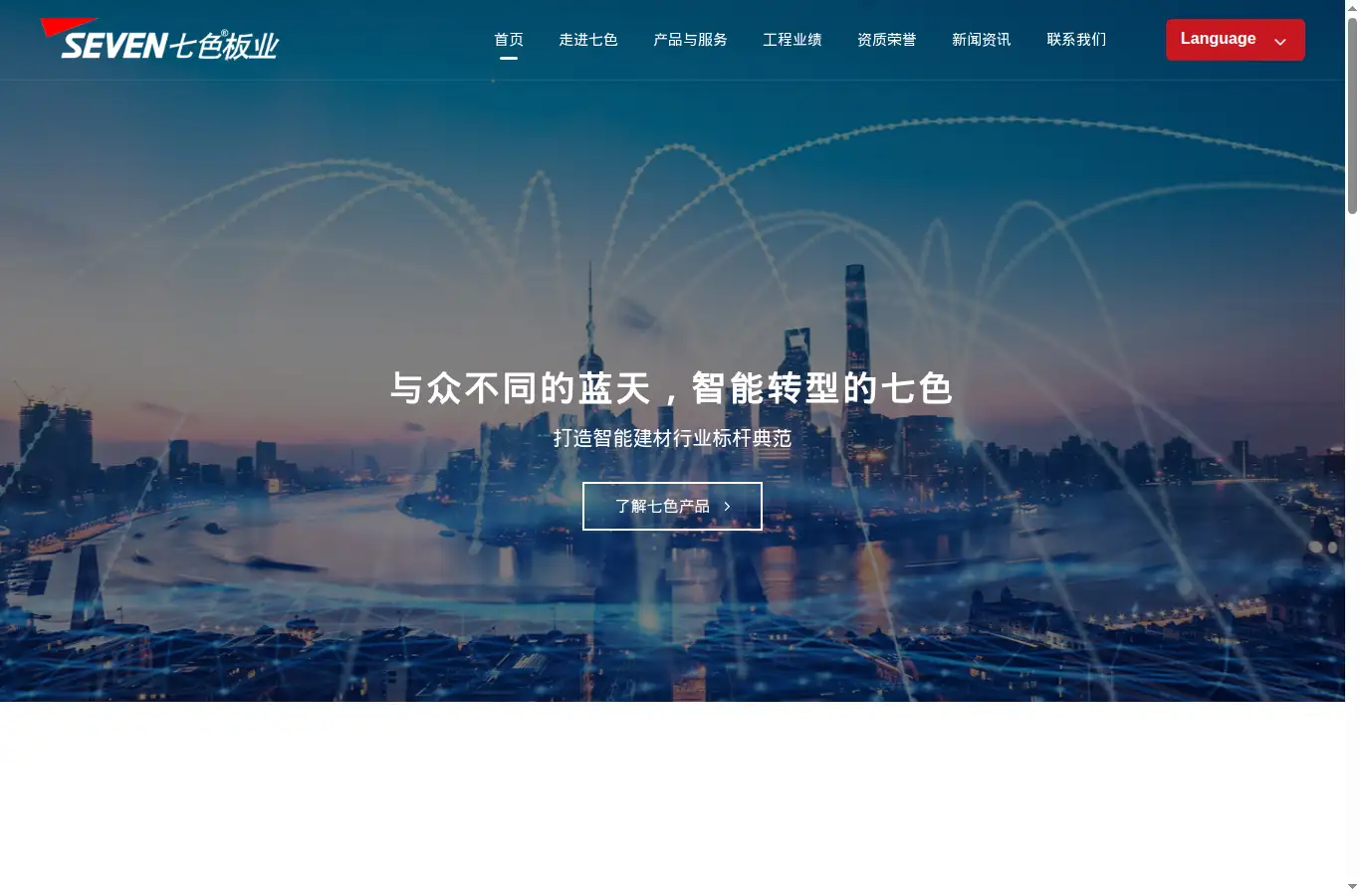 sevenpanel.com homepage screenshot