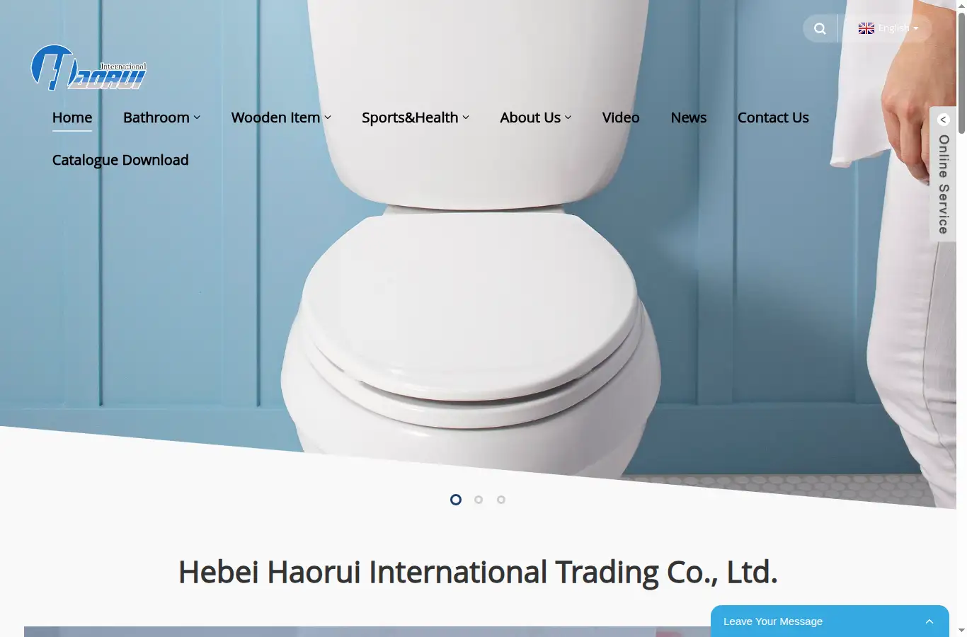 haoruigroup.com homepage screenshot