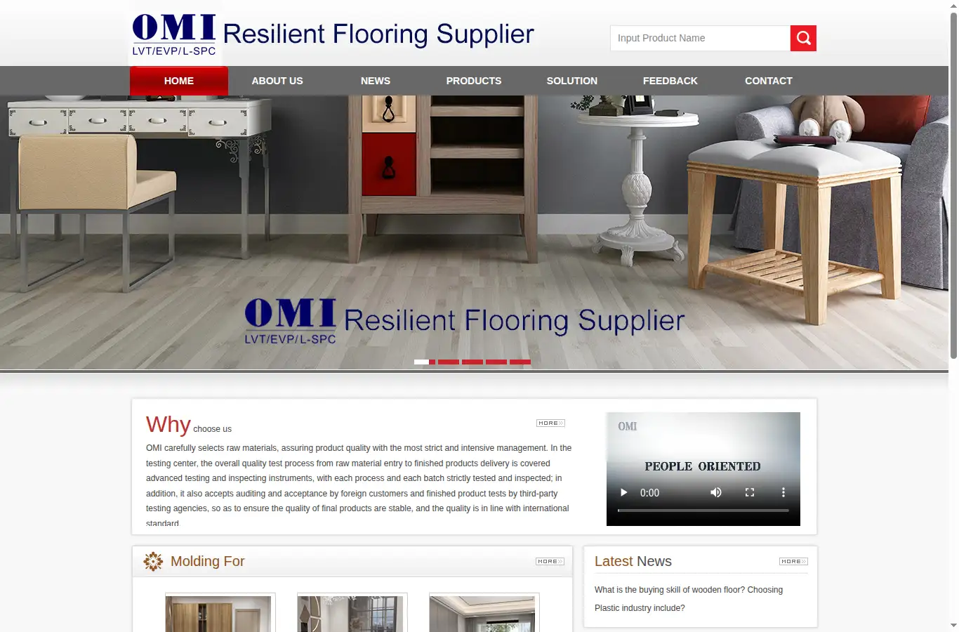omivinyl.com homepage screenshot