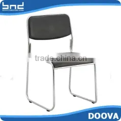 Classic Iron Legs Stable Chair Leather Back