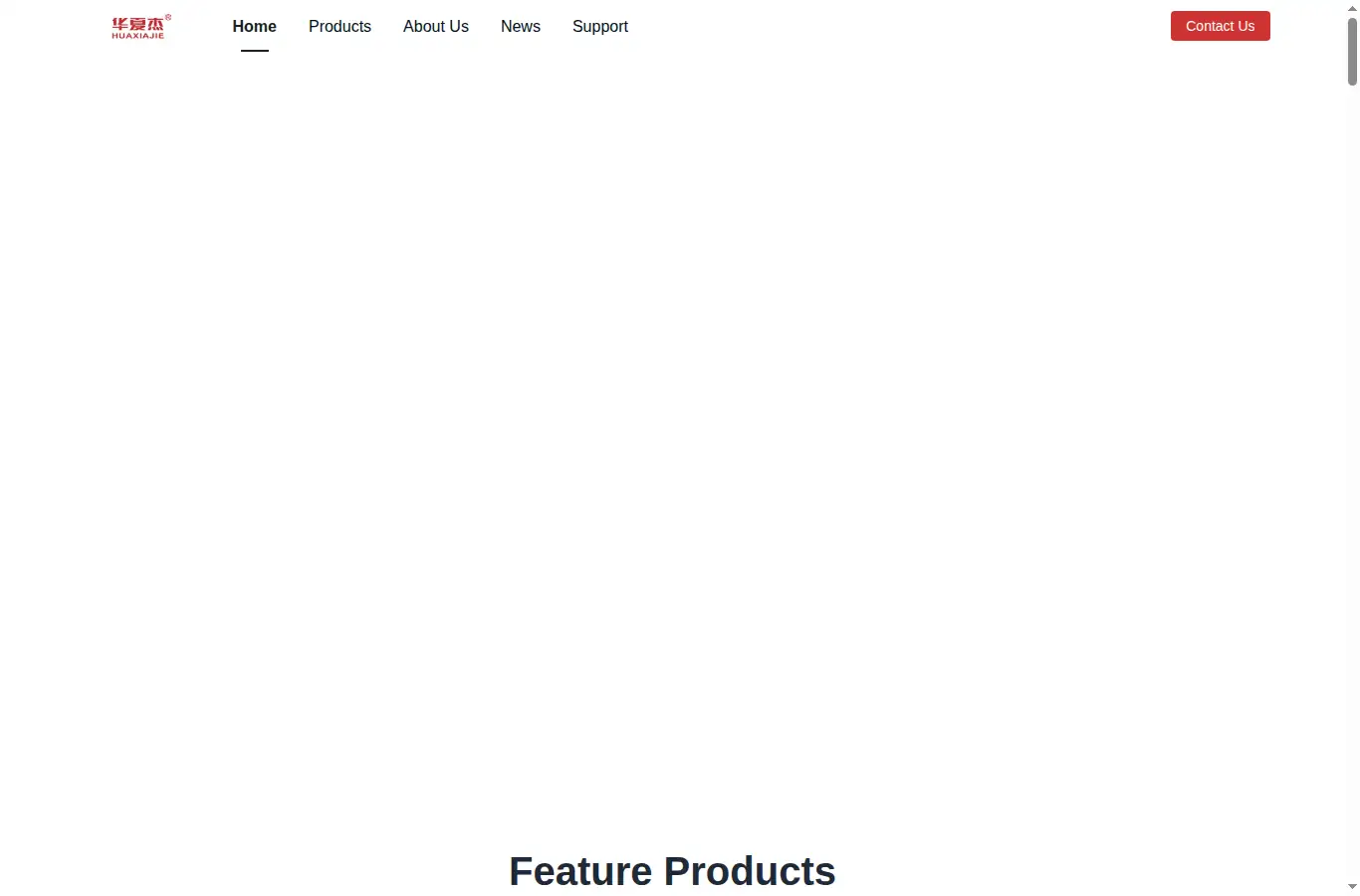 cnhuaxiajie.com homepage screenshot