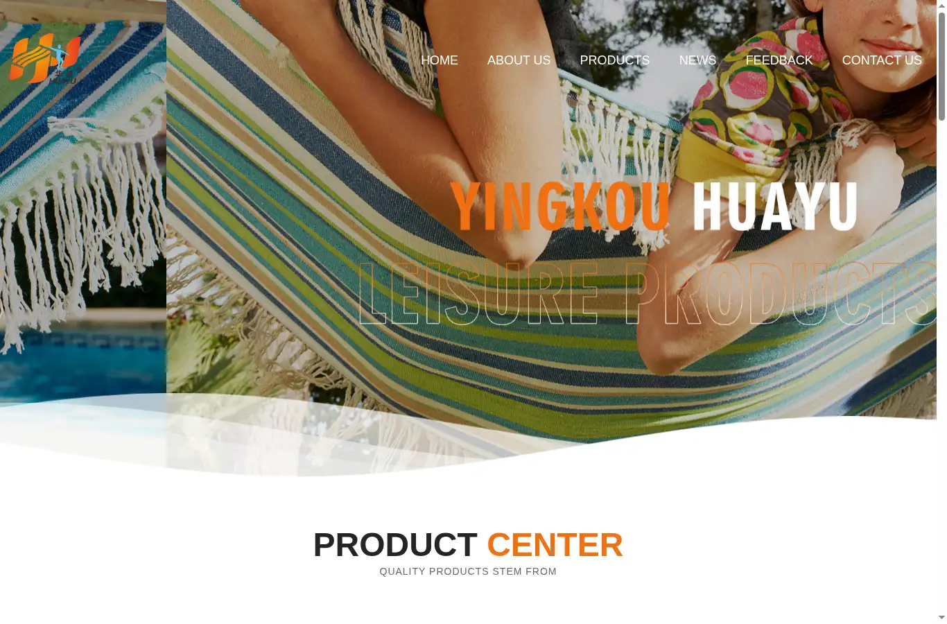 hyoutdoor.com homepage screenshot