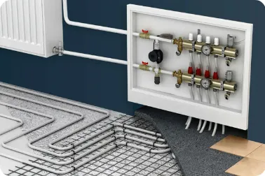 How does the design of the Male Gas Meter Union accommodate thermal expansion or contraction in pipeline systems?