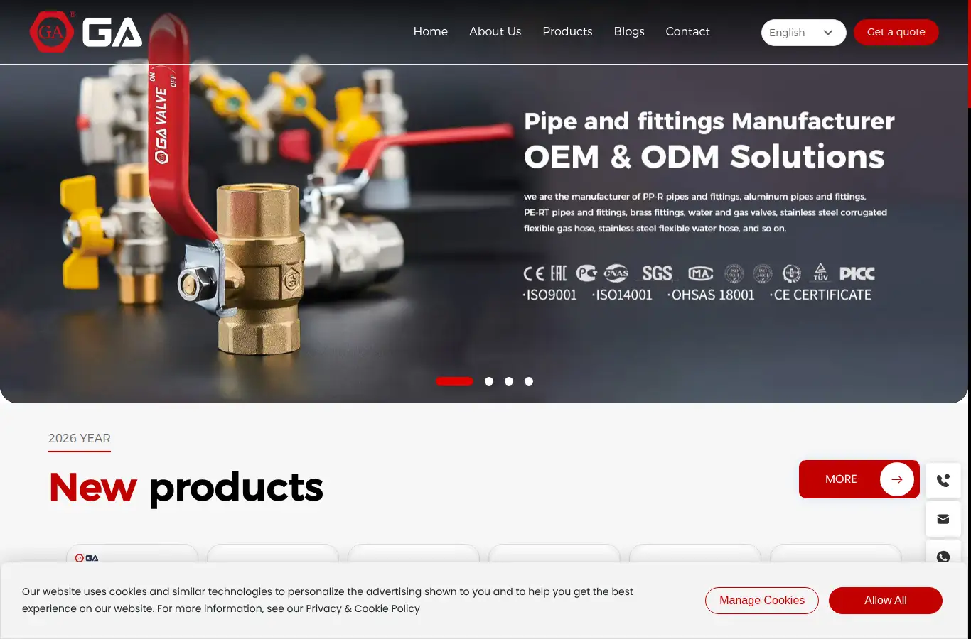 qiaigroup.com homepage screenshot