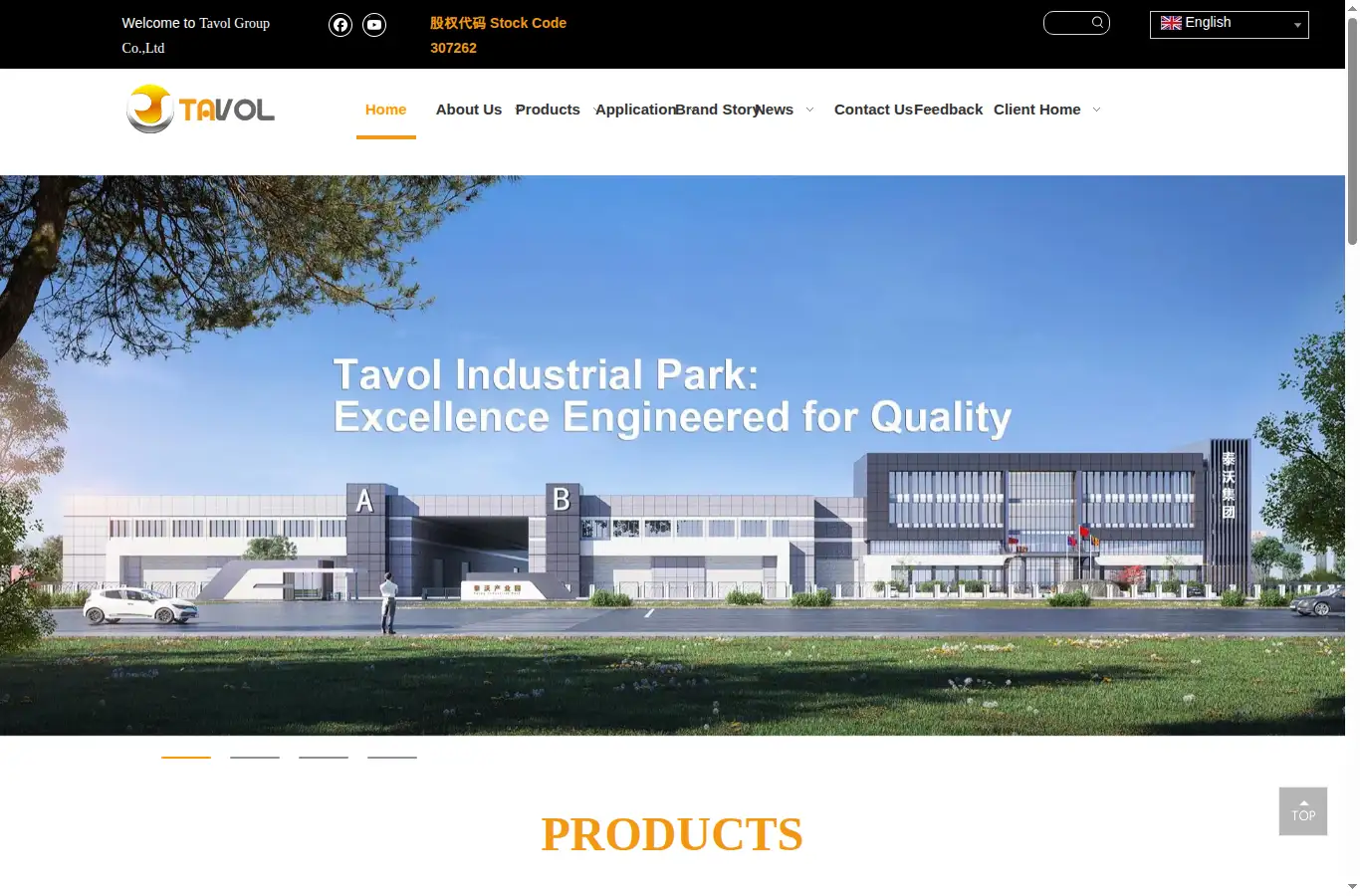 tavolgroup.com homepage screenshot