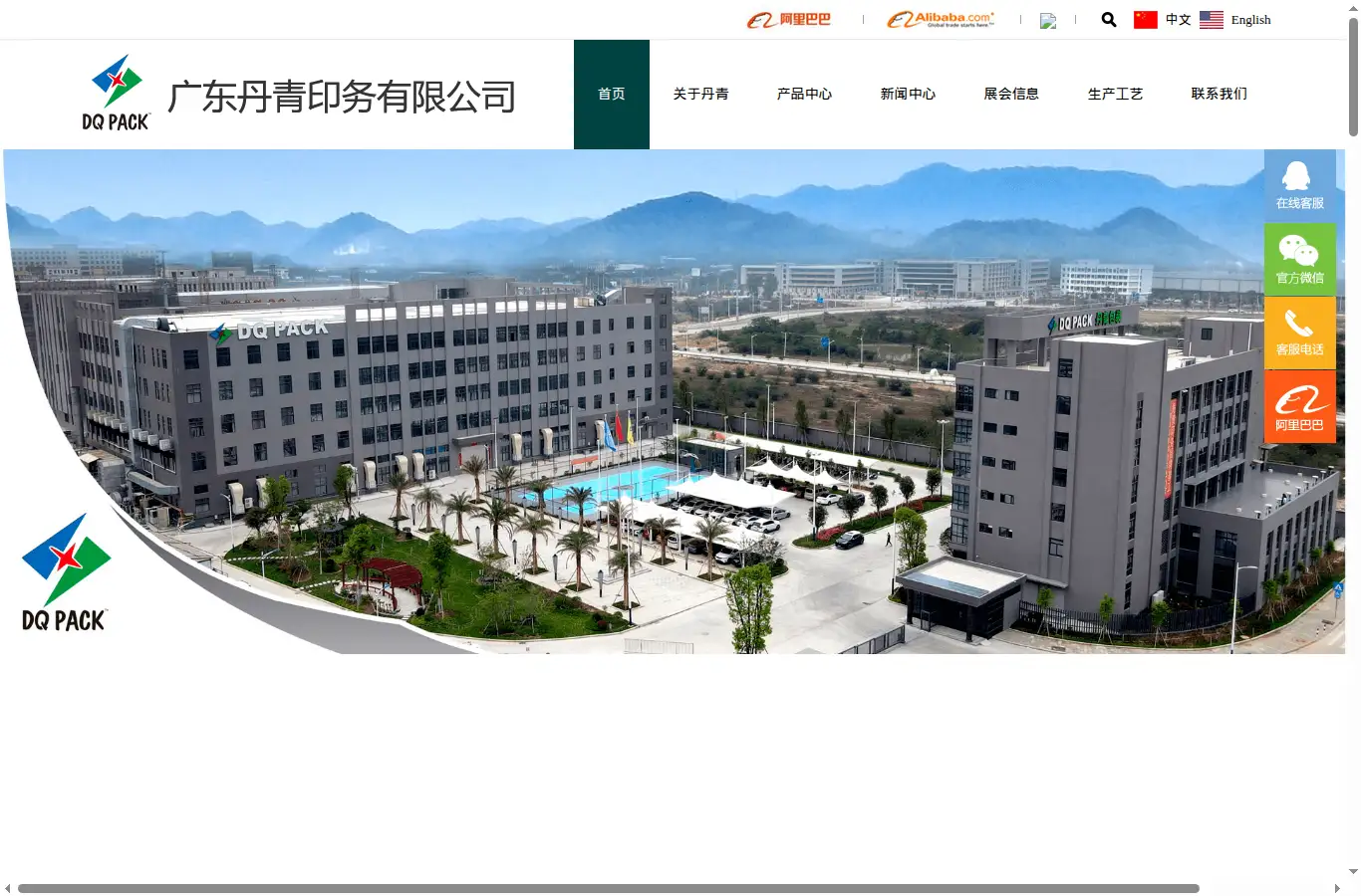 danqing.net homepage screenshot