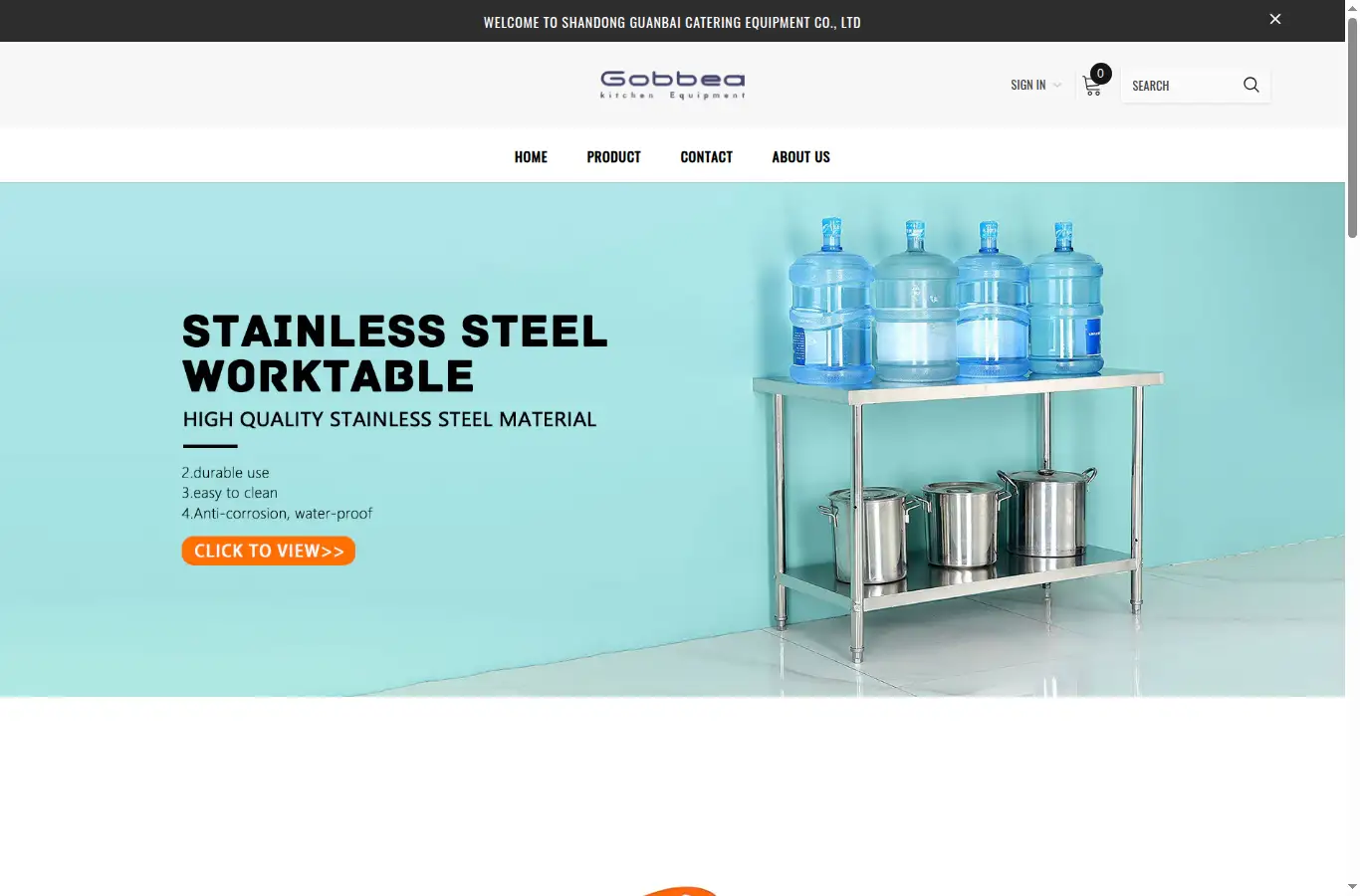 gobbea.com homepage screenshot