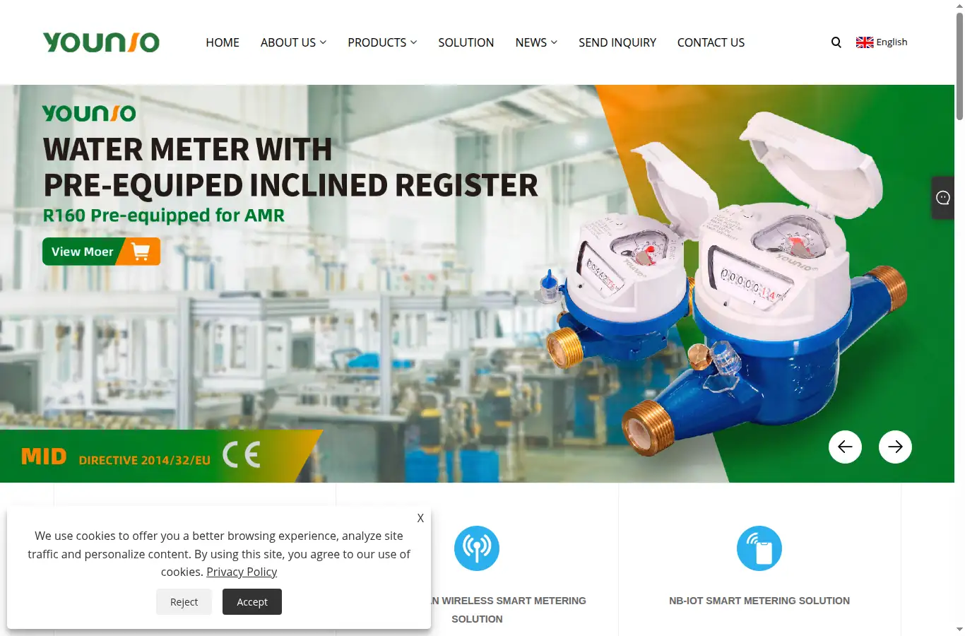 younio.com homepage screenshot