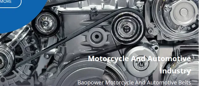 Motorcycle And Automotive Belts application