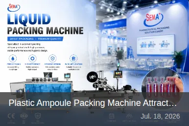 Plastic Ampoule Packing Machine Attracts Strong Interest at June Exhibition