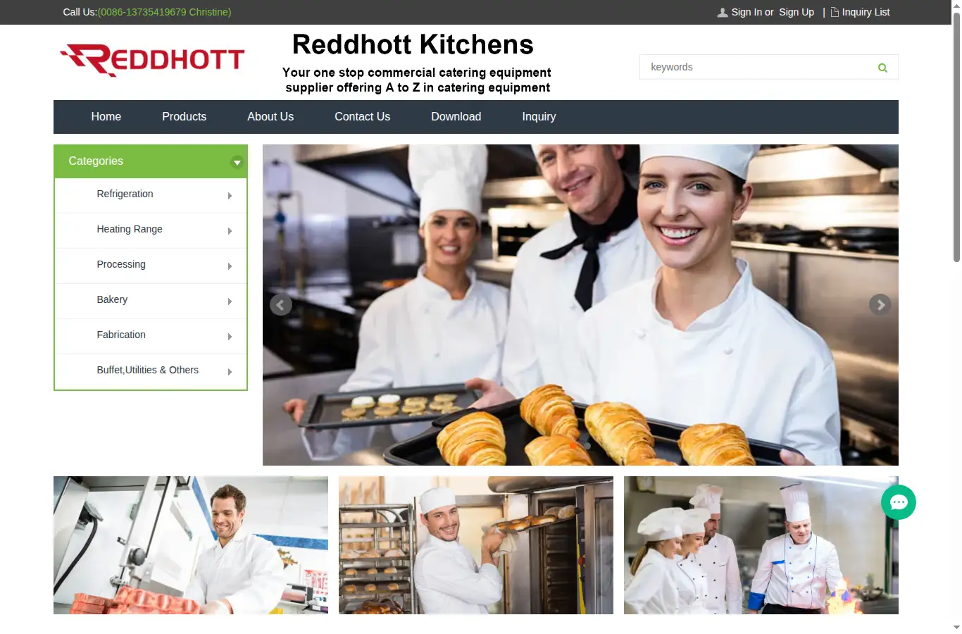 reddhott.com homepage screenshot