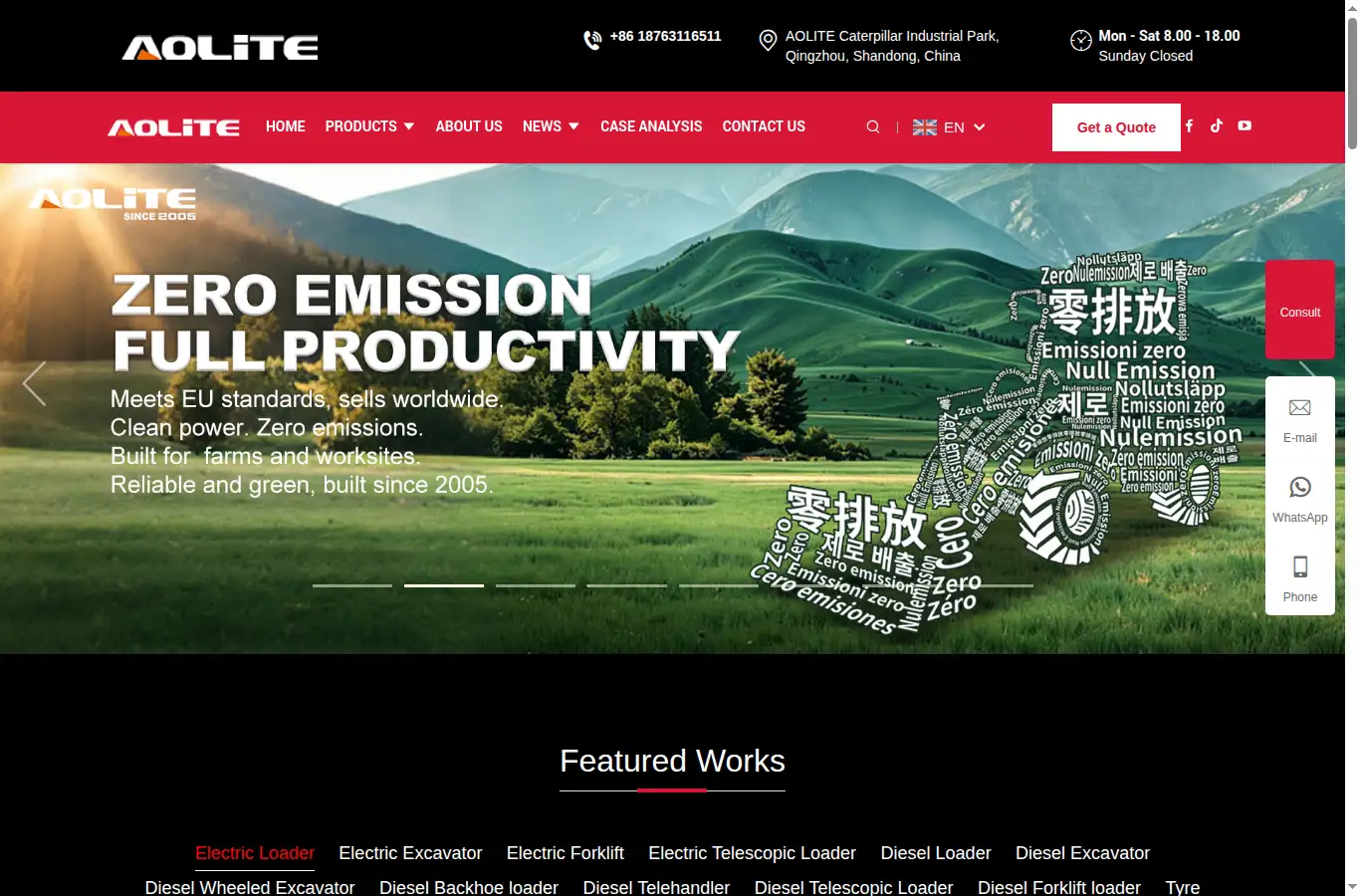 altzg.com homepage screenshot