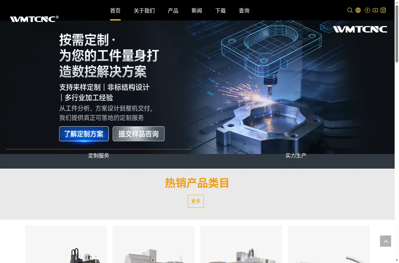 wmtcnctool.com homepage screenshot