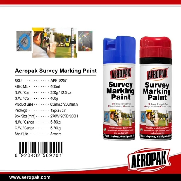 Aeropak Survey Marking Paint