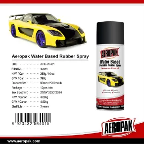 Aeropak Water Based Rubber Paint
