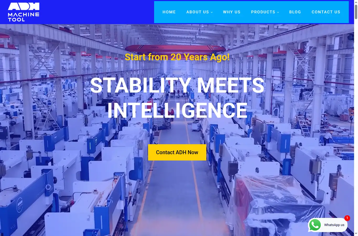 adhmt.com homepage screenshot