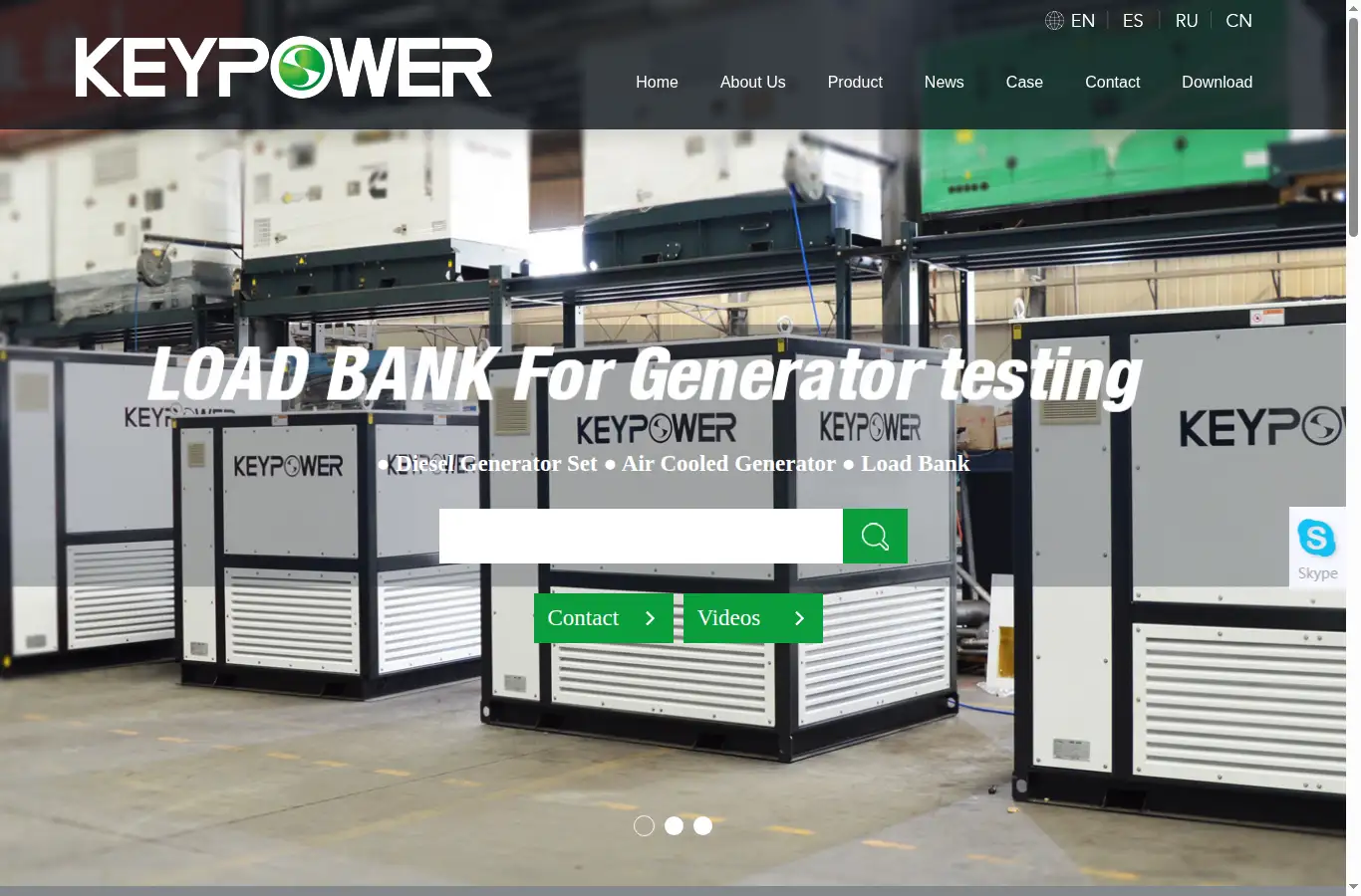 gff-keypower.com homepage screenshot