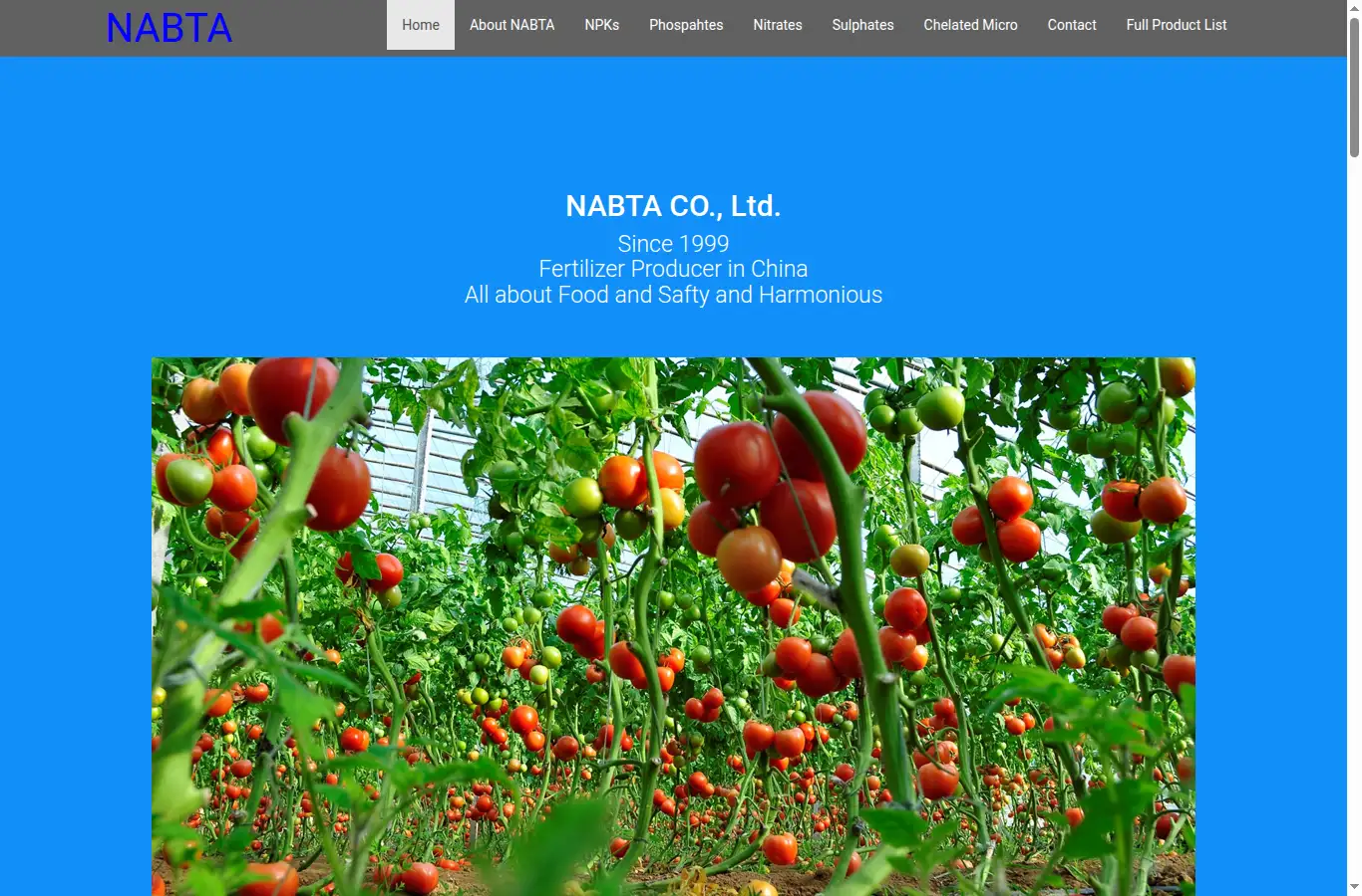 nabta.com homepage screenshot