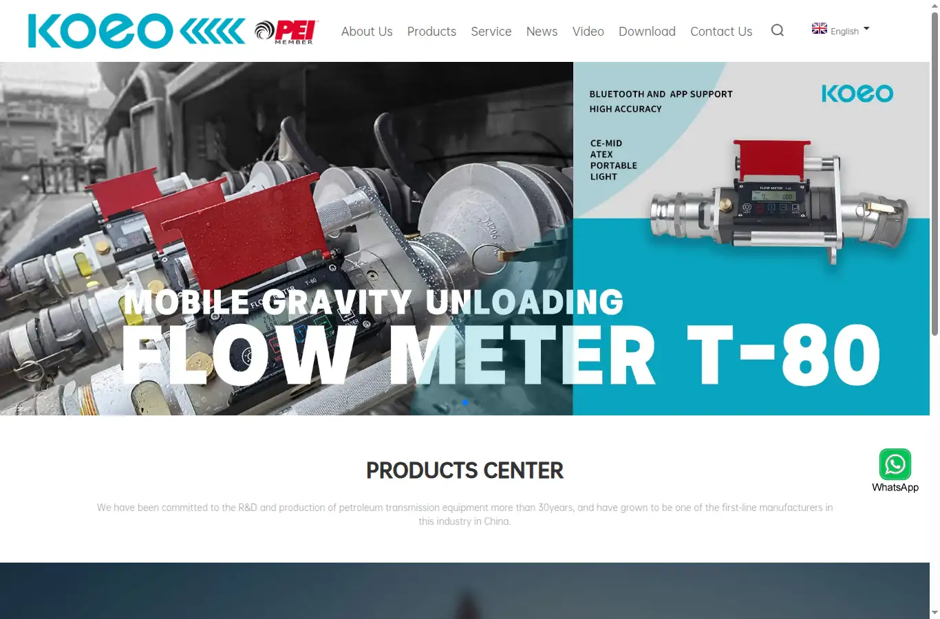 koeochina.com homepage screenshot