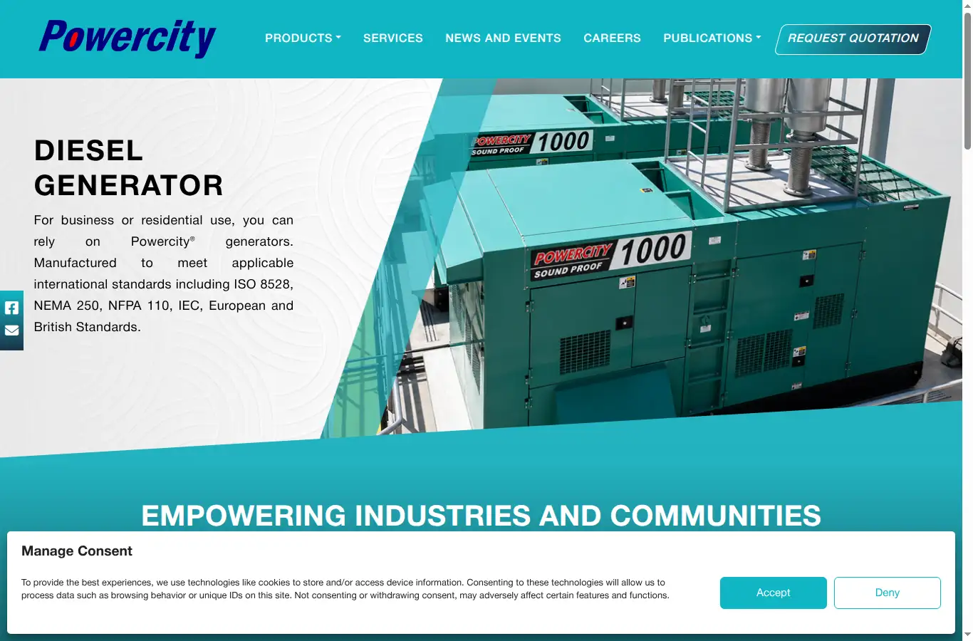powercity.com.cn homepage screenshot