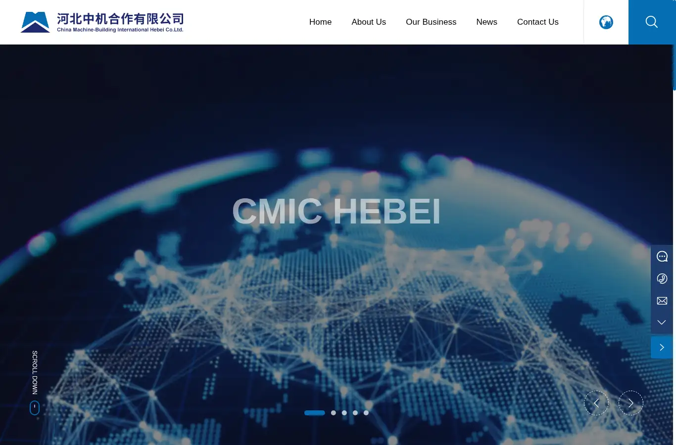 cmichebei.cn homepage screenshot