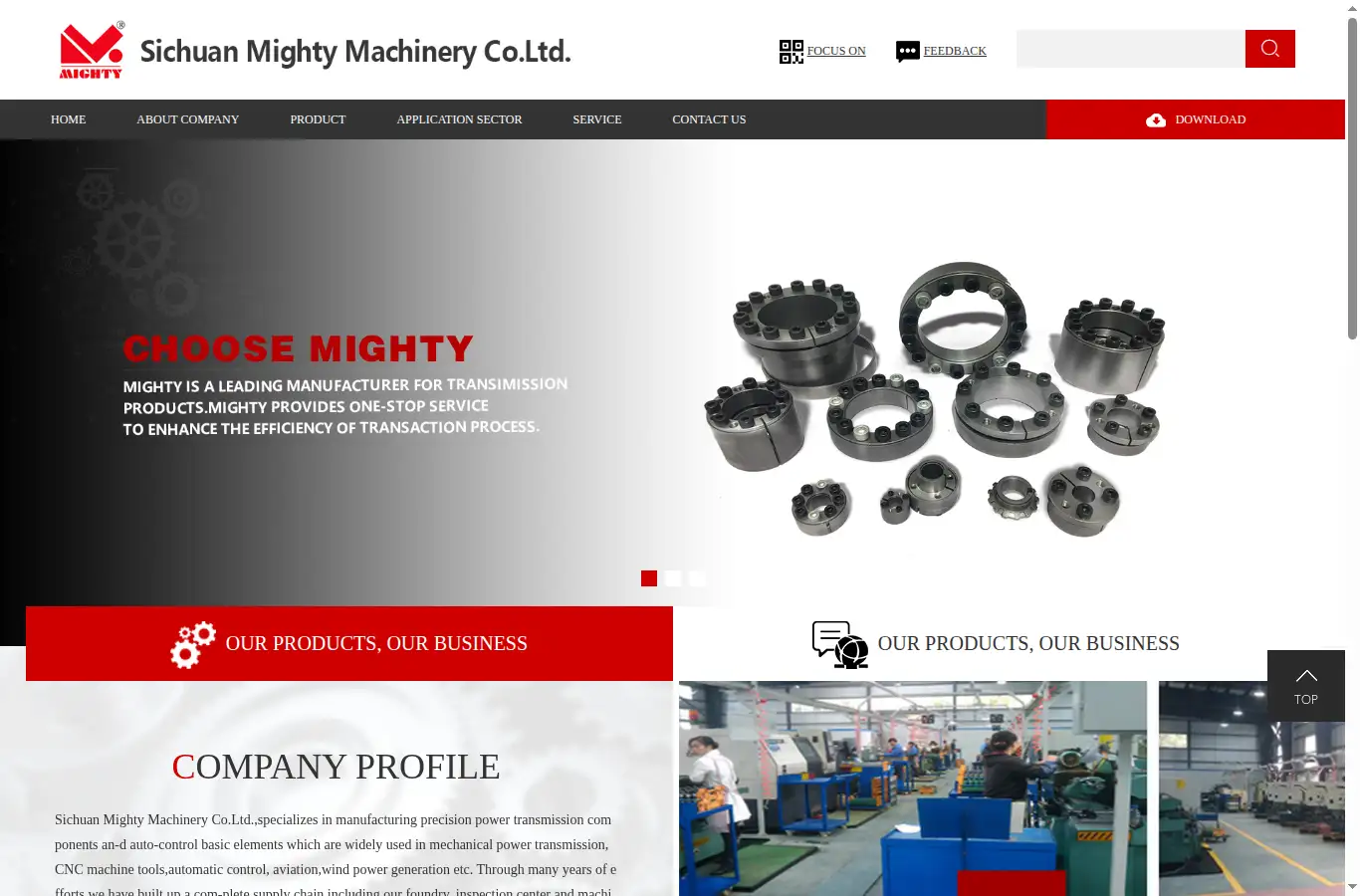 sc-mighty.com homepage screenshot