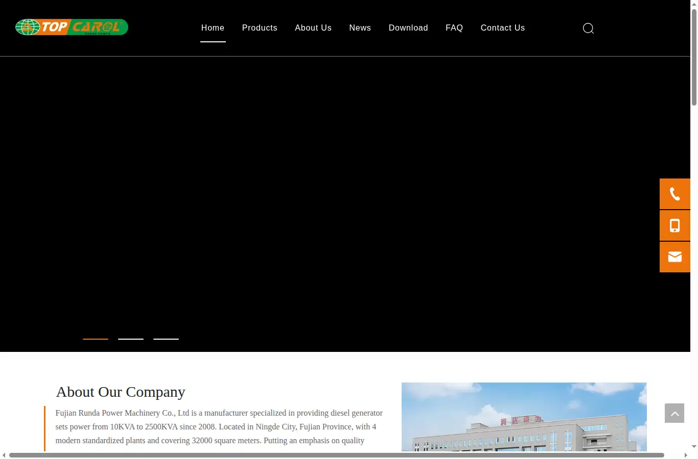 rundagenset.com homepage screenshot