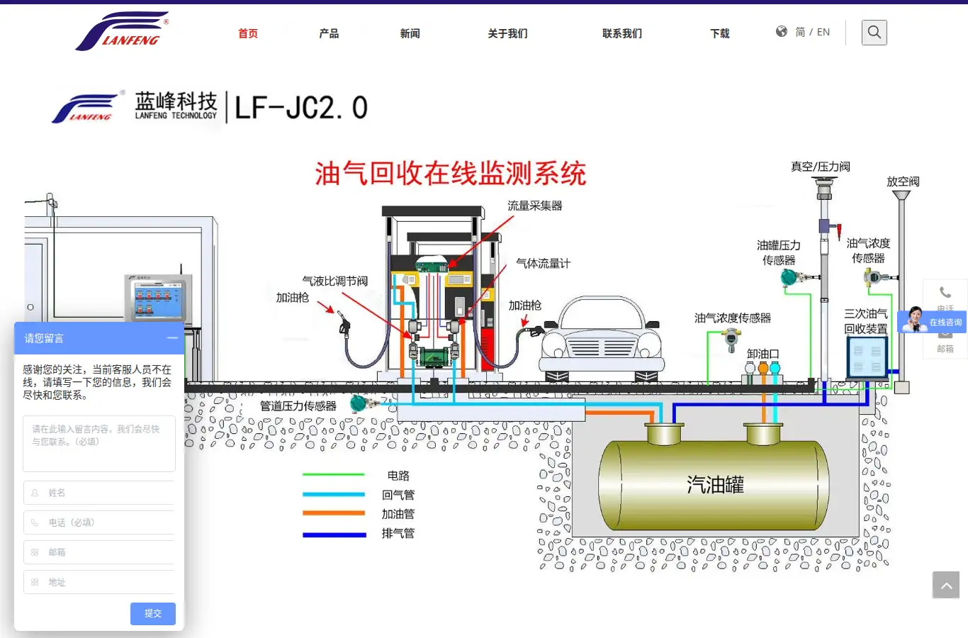 cn.lanfeng.org.cn homepage screenshot