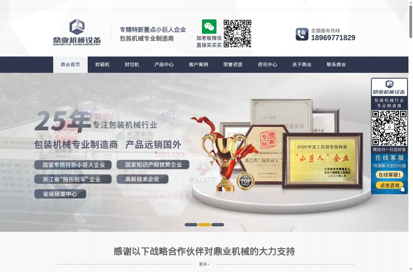 ding-ye.com.cn homepage screenshot