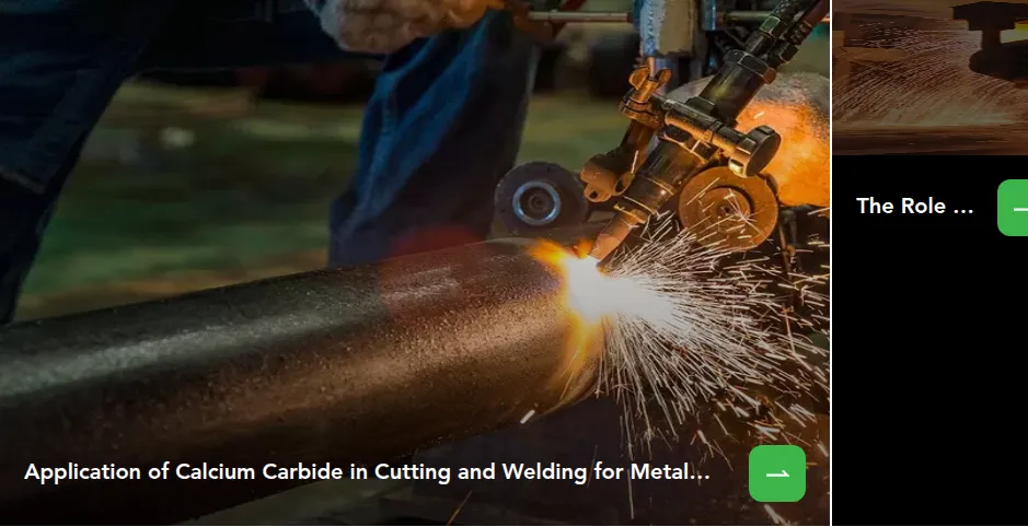Application of Calcium Carbide in Cutting and Welding for Metal Material