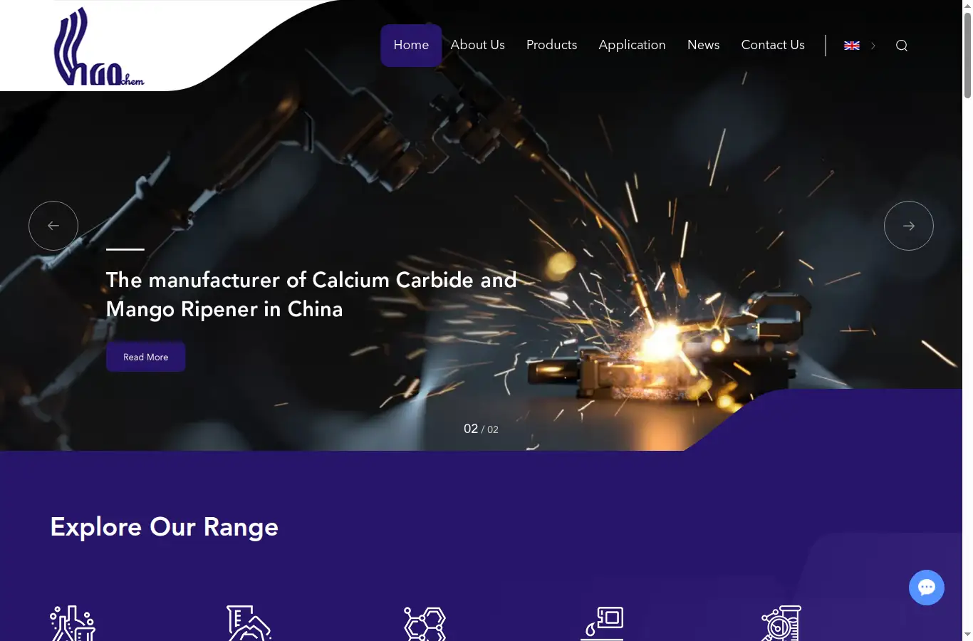 ngochem.com homepage screenshot