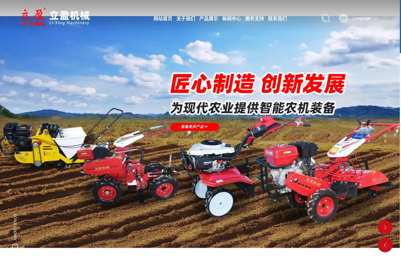 liying-jixie.com homepage screenshot
