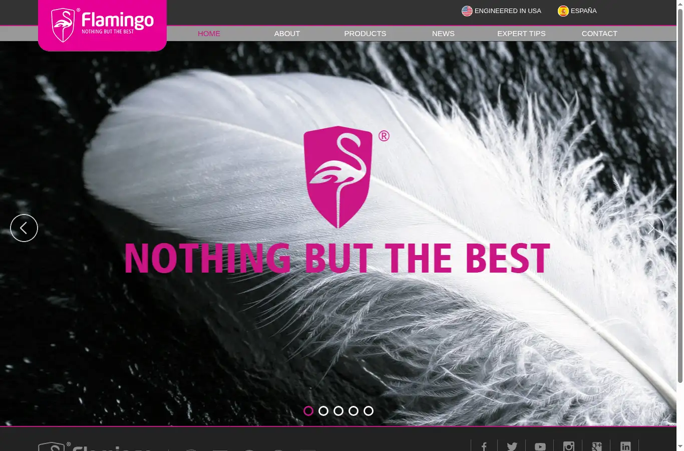flamingocarcare.com homepage screenshot