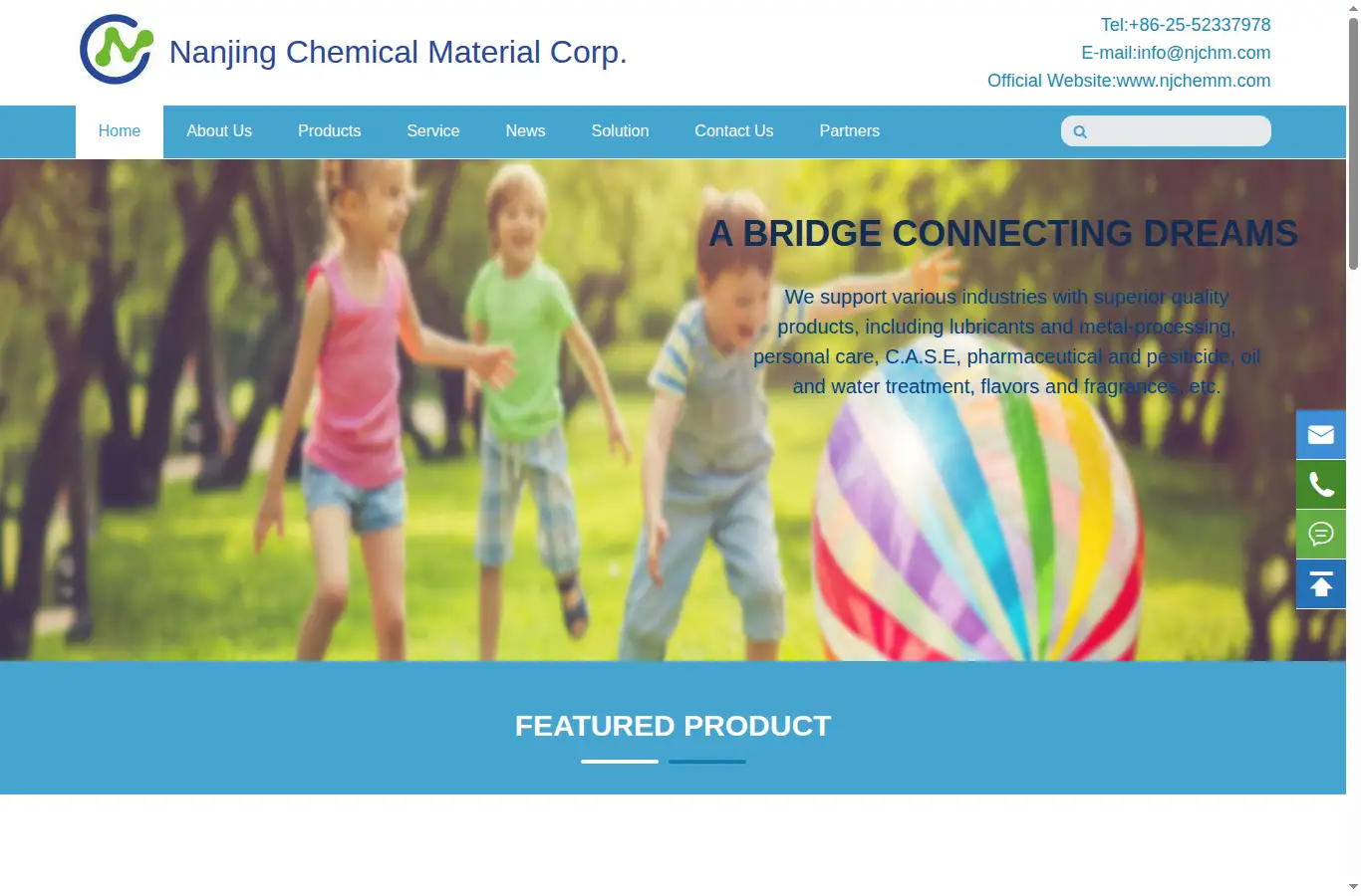njchm.com homepage screenshot