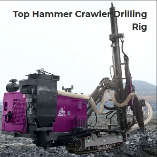 Top Hammer Crawler Drilling Rig