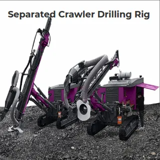 Separated Crawler Drilling Rig