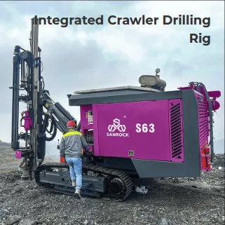 Integrated Crawler Drilling Rig